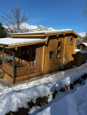 Chalet neuf jolie vue montagne Air vivifiant